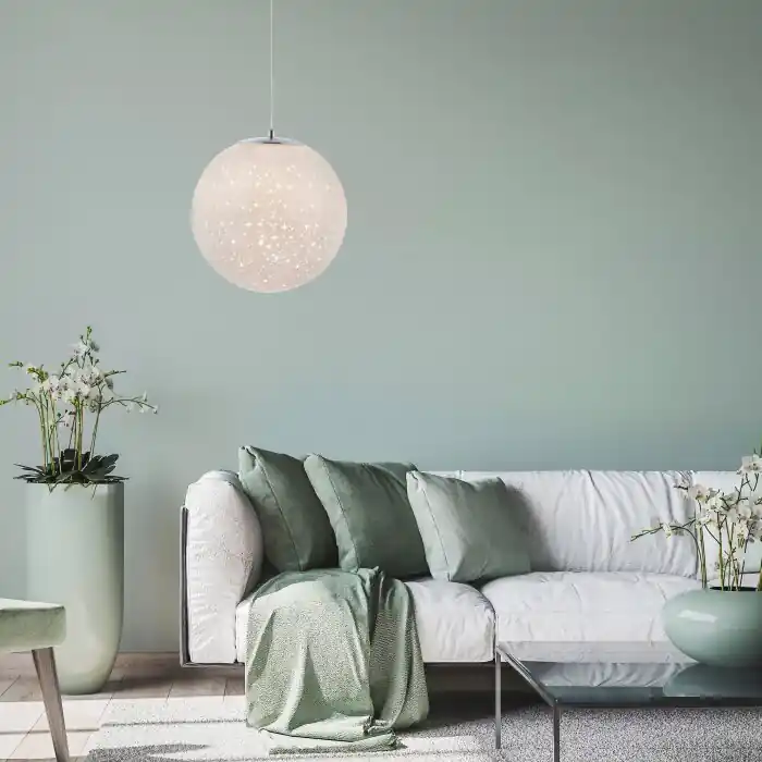Imprescindible (Must-Have) Paul-Neuhaus BOLO Lámpara Colgante LED Plata, 1 luz