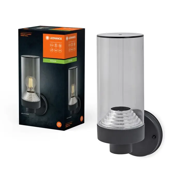 Bestseller Lámparas Ledvance Endura Apliques Gris, 1 luz