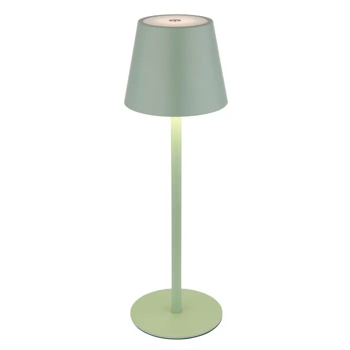 Venta Final Lámparas Globo Lighting I Lámpara de mesa de exterior, Lámpara de baño, Lámparas de mesa LED Verde, 1 luz