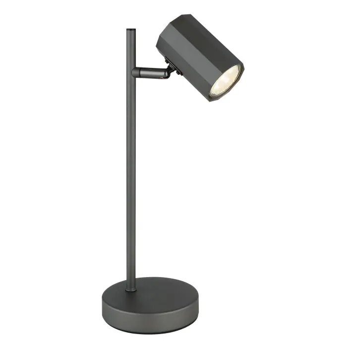 Oferta Limitada Lámparas Globo Lighting James Lámparas de mesa Gris, 1 luz