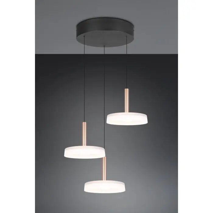 Bestseller Lámparas Trio Celeste Lámparas colgantes LED Marrón, 1 luz