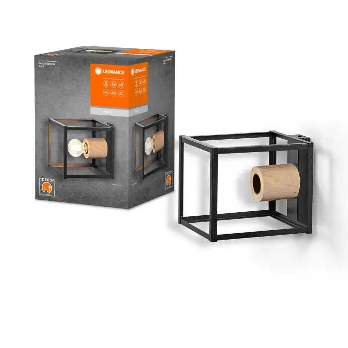 Compra Hoy Lámparas Ledvance DECOR Plafones y apliques / Lámparas de techo y pared Negro, 1 luz