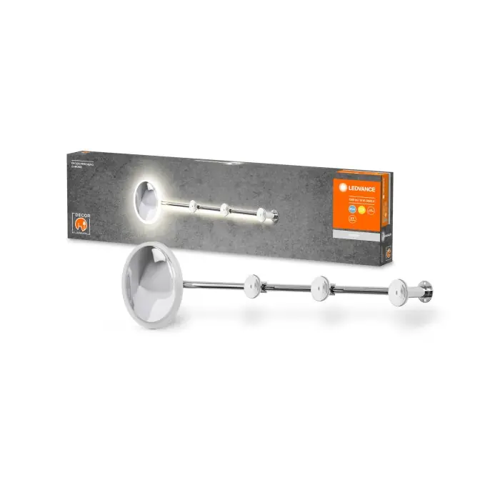 Novedad Lámparas Ledvance DECOR Plafones y apliques / Lámparas de techo y pared LED Plata, 1 luz
