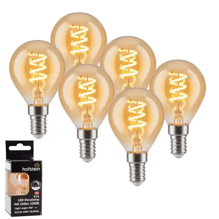 Disponible Ahora E14 LED 4 Watt blanco cálido regulable 220 Lumen