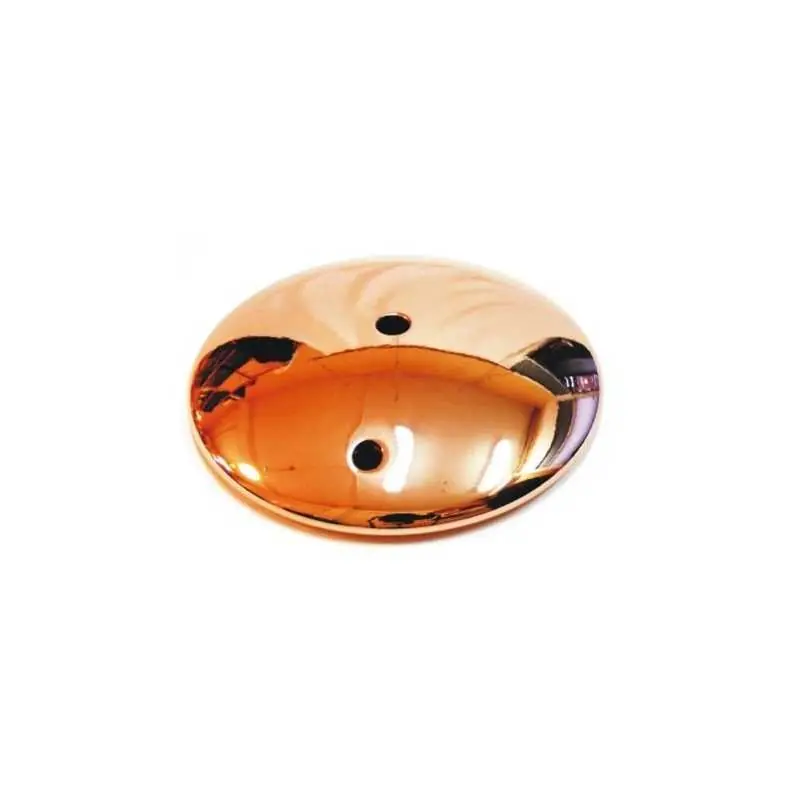 Base para pie cobre brillo redondeada 135mm diámetro Ordena Ya