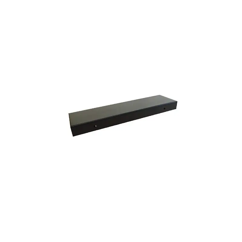 Barato Soporte de metal color negro 300mm largo x 80mm ancho