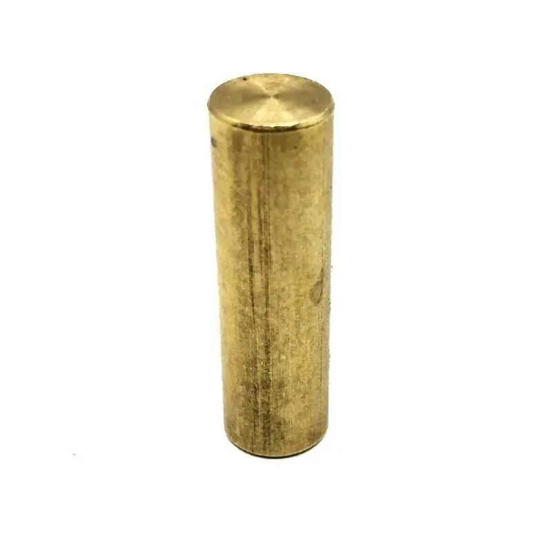 Tope final cilíndrico decorativo latón y 20mm de altura Garantía De Devolución De Dinero