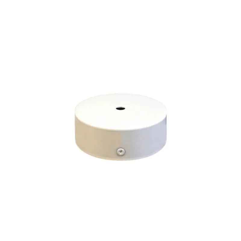 A Buen Precio Soporte techo blanco 60mm diámetro x 24mm y una salida