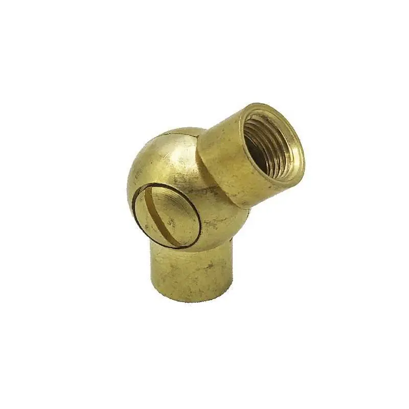 Rótula de latón con tornillo para lámparas 32mm de alto Ocasión Especial