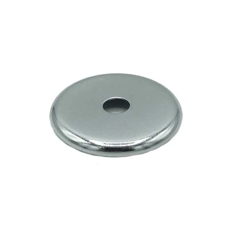Tapa portaglobos cromada redondeada 31mm diámetro x 4mm Última Versión