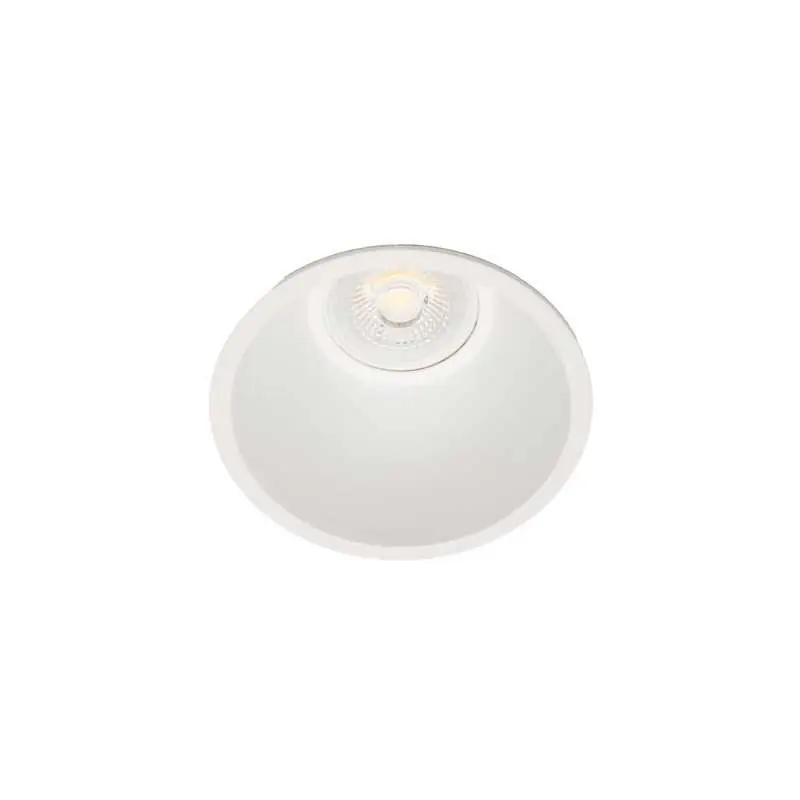 Lámpara techo aluminio GU10 blanco mate SAMURAN Oferta Limitada