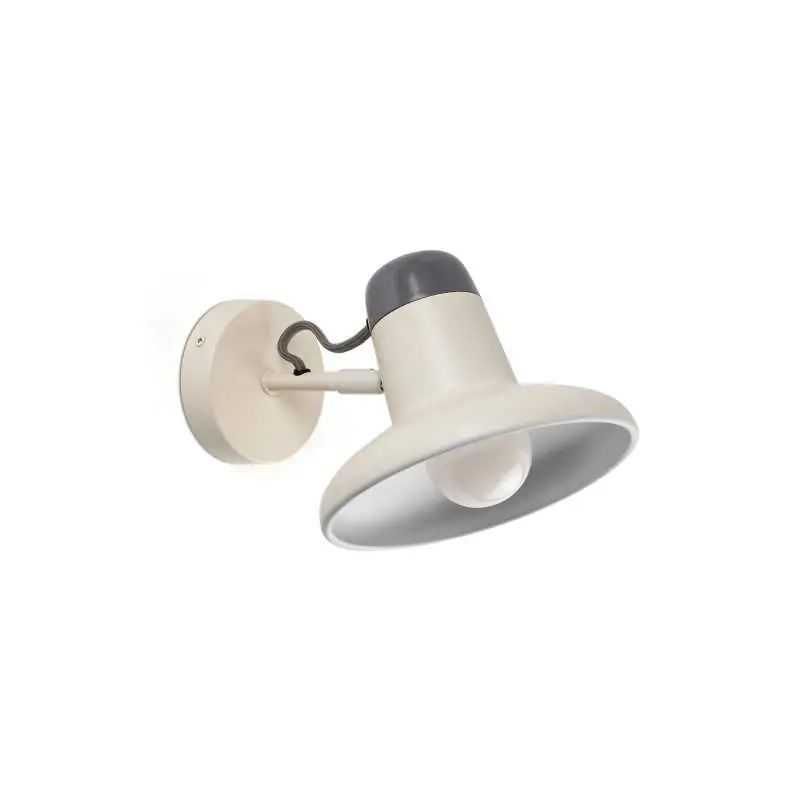 A Buen Precio Lámpara pared acero E27 beige THIERY