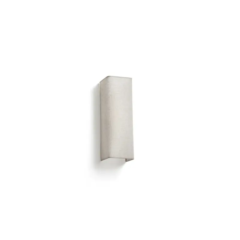Lámpara pared acero E27 blanco mate MONTJOI Disponible Ahora