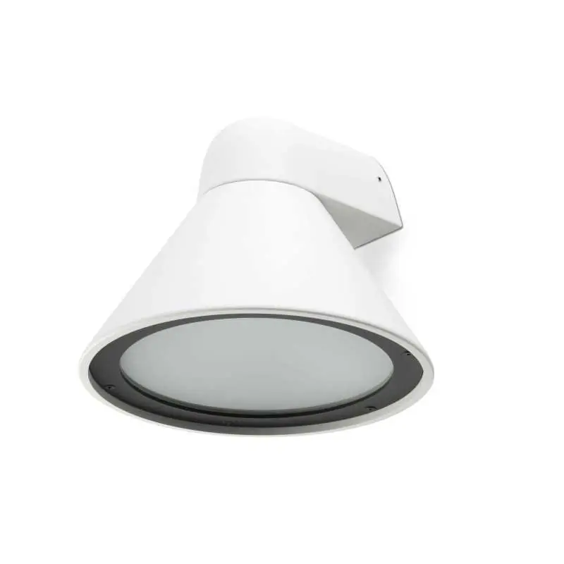 Rebajas Lámpara pared aluminio E27 blanco mate COMINES