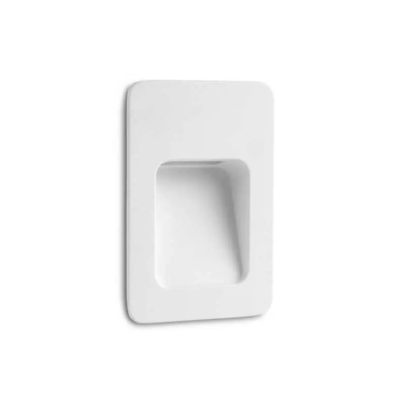 Alta Calidad Lámpara pared aluminio LED integrado blanco mate MAYMAC