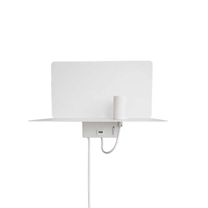 Aplique de pared GRAYO aluminio E27 LED colores Envío Inmediato