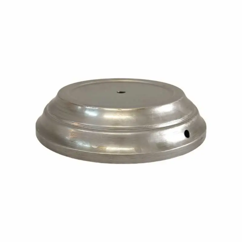 Promoción Base de hierro para lámparas 200mm diámetro x 44mm alto
