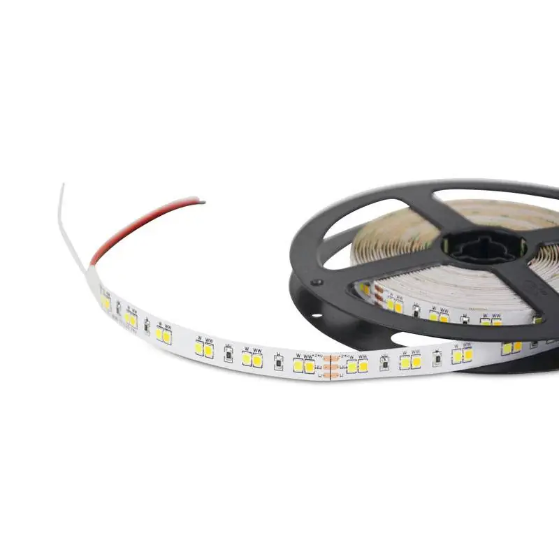 Tira de LED 24V-DC 90W temperatura de color regulable CCT 2700-6500K SMD2835 Rollo 5 metros Ordenar Ahora Mismo