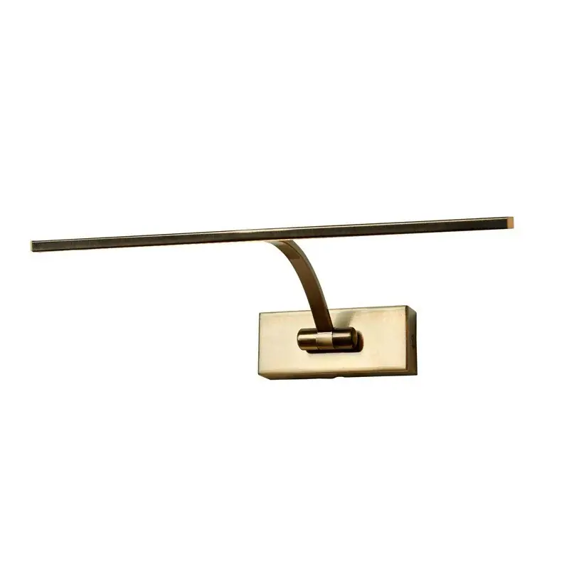 Precio Bajo Aplique para cuadros LED "Babylon" - 8W - 45 cm Níquel