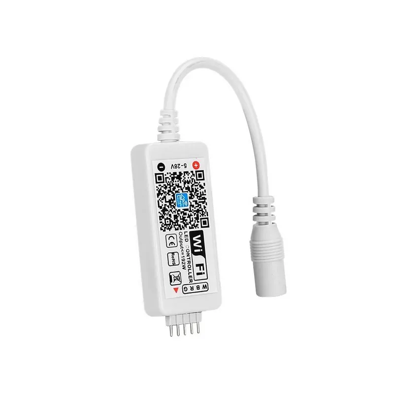 Alta Calidad Mini controlador RGB WIFI 5-28V para iOS/Android - Alexa - Google Home