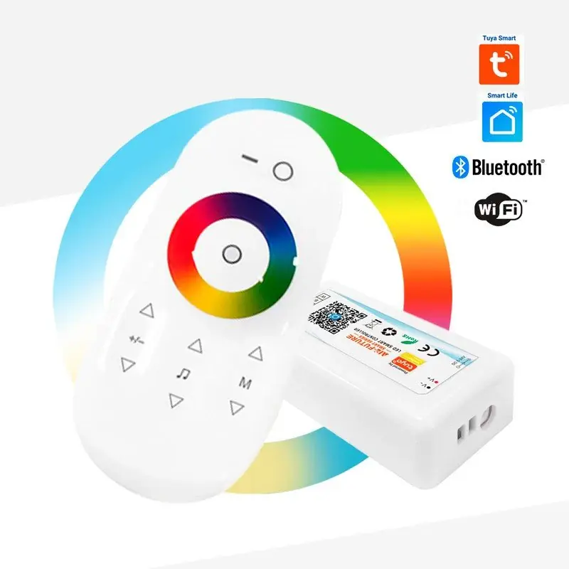 Controlador LED WIFI RGBW 12/24V 4 canales 4A/CH Promoción Exclusiva