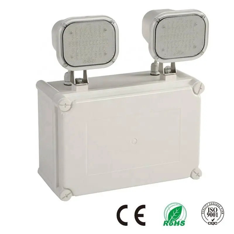 Luz de emergencia LED industrial - 2 x 6W - IP65 Novedad