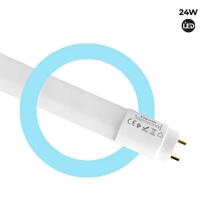Económico Tubo LED 150cm T8 - 24W - 140lm/W Blanco frío 6000K