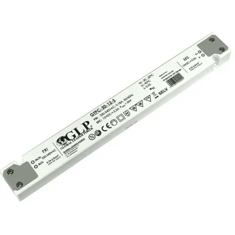 Fuente de alimentación Slim 30W 12V - GLP Bestseller