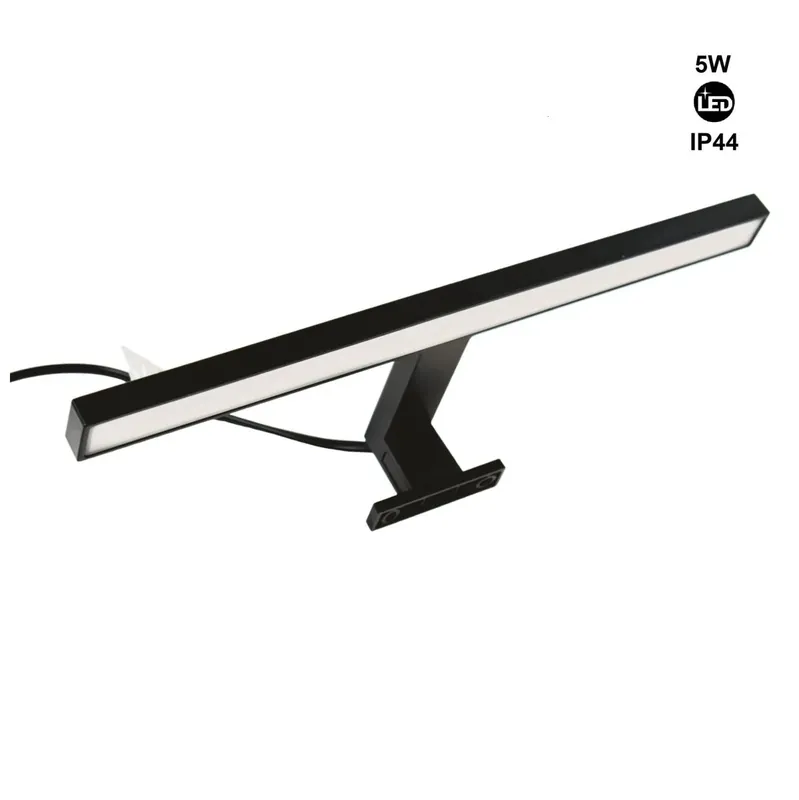Aplique espejo baño LED - 30cm - 5W | Fijación en espejo y mueble Precio Rebajado