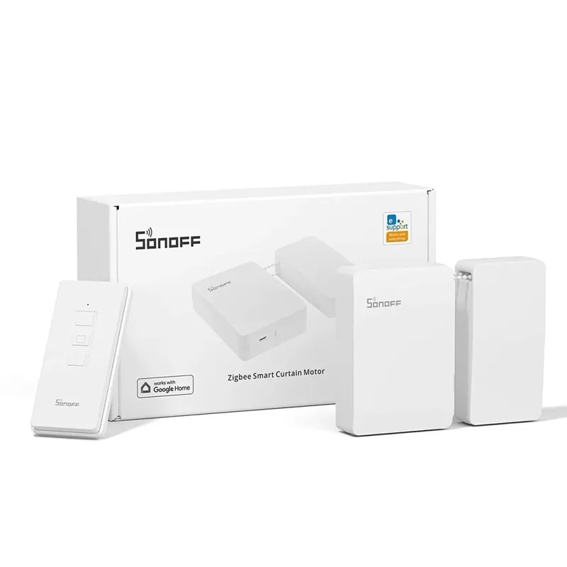 Oferta De Temporada Motor de cortina inteligente SONOFF - Zigbee - 5V DC/1A