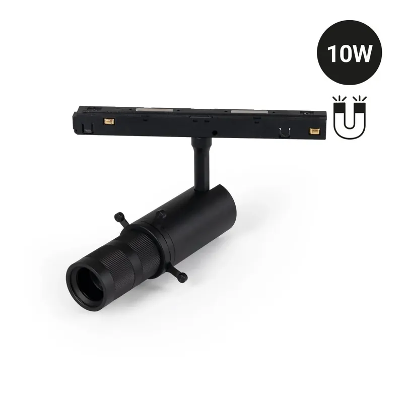 Oferta Especial Proyector shapeable para carril magnético 48V - 10W - 20º-35º