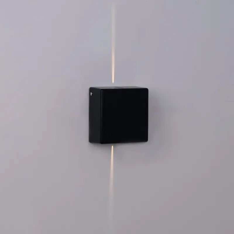 A Buen Precio Aplique de pared exterior LED cuadrado "Karen 2" - 3W - IP54 - Emisión de luz dos caras