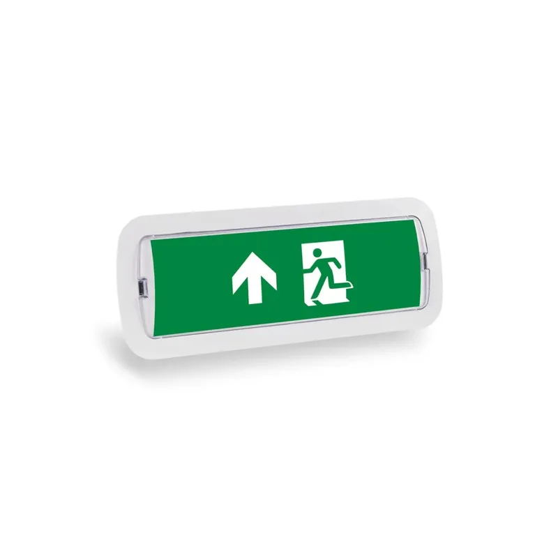 Precio De Fábrica KIT Pictograma autoadhesivo "Salida arriba" + Luz de emergencia 3W