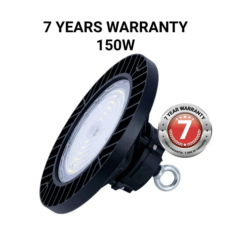 Promoción Campana LED industrial - 150W - PHILIPS Lumileds - Driver LIFUD - 5000K - IP65 - 7 años garantía