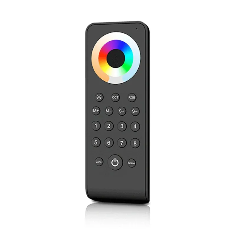 Mando a distancia LED monocolor / CCT / RGB / RGBW / RGB + CCT - 8 zonas / 8 escenas - SK-RS10 - Skydance Precio De Fábrica
