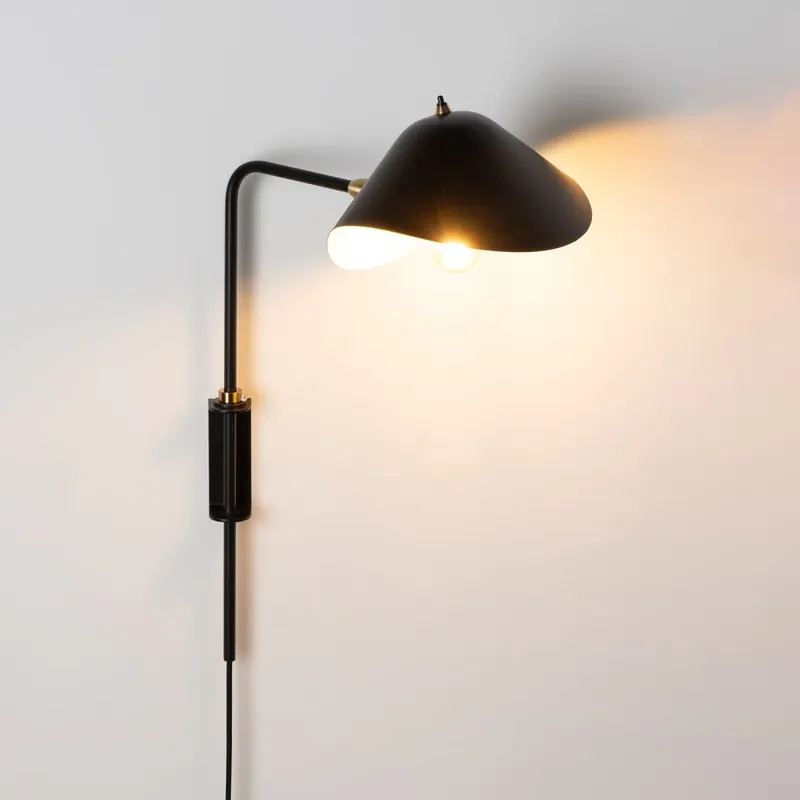 Aplique de pared de diseño con enchufe "Halo Wall" - E27 Comprar En Línea