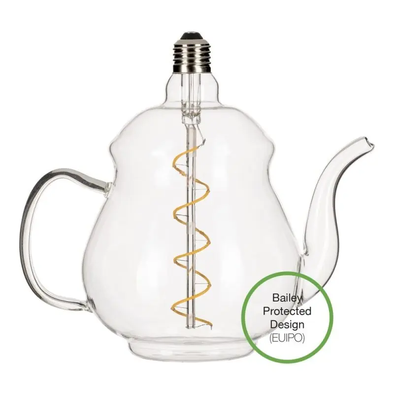 Bailey | Tetera LED | Casquillo grande E27 Regulable | 4W Oferta De Temporada