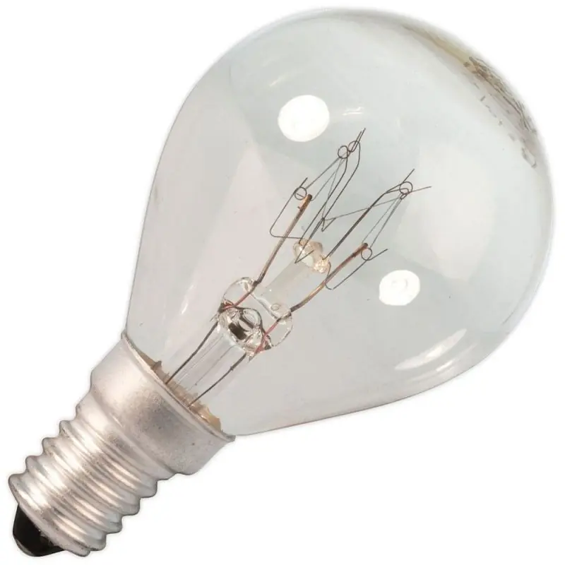 Mejor Precio Calex | Lámpara incandescente | Pequeña casquillo E14 | Lámpara de bola | Transparente | 45mm | 10W
