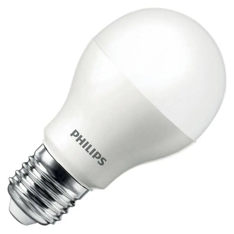 Novedad Philips | Lámpara LED | Casquillo grande E27 | Lámpara estándar | Mat | 56mm | 8W