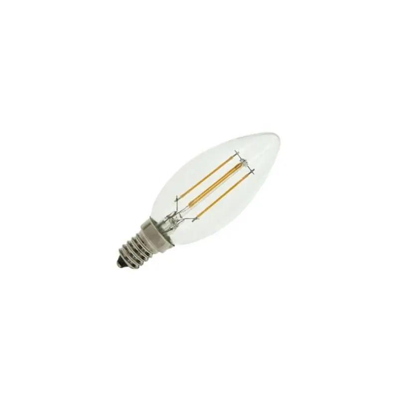 Bailey | Bombilla LED tipo vela | Pequeña casquillo E14 | 3W (sustituye a 30W) Certificado