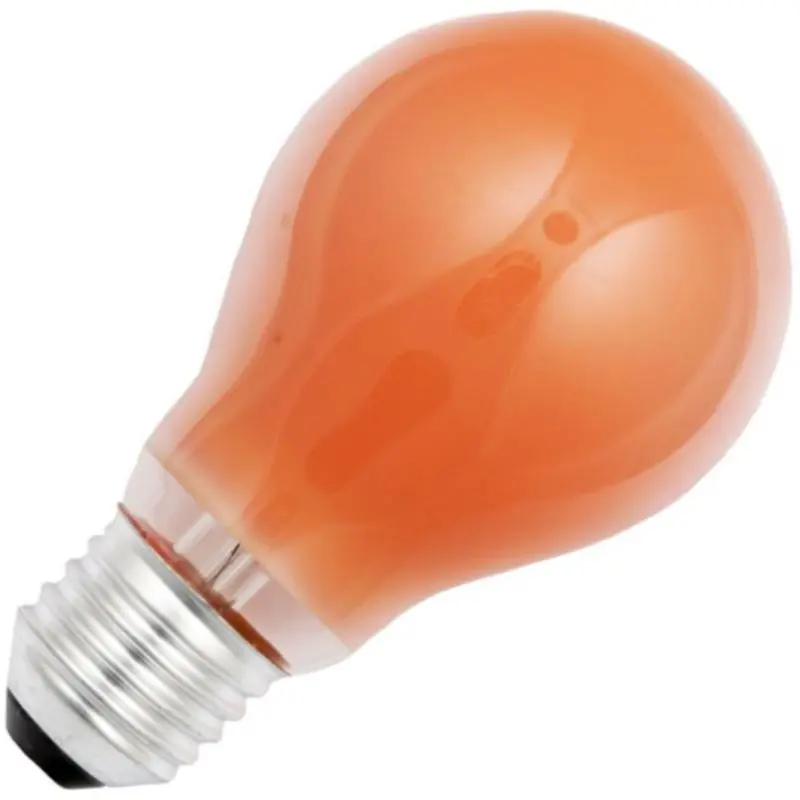 Bombilla | Casquillo grande E27 | Lámpara estándar | Naranja | 60mm | 20W Compra Hoy