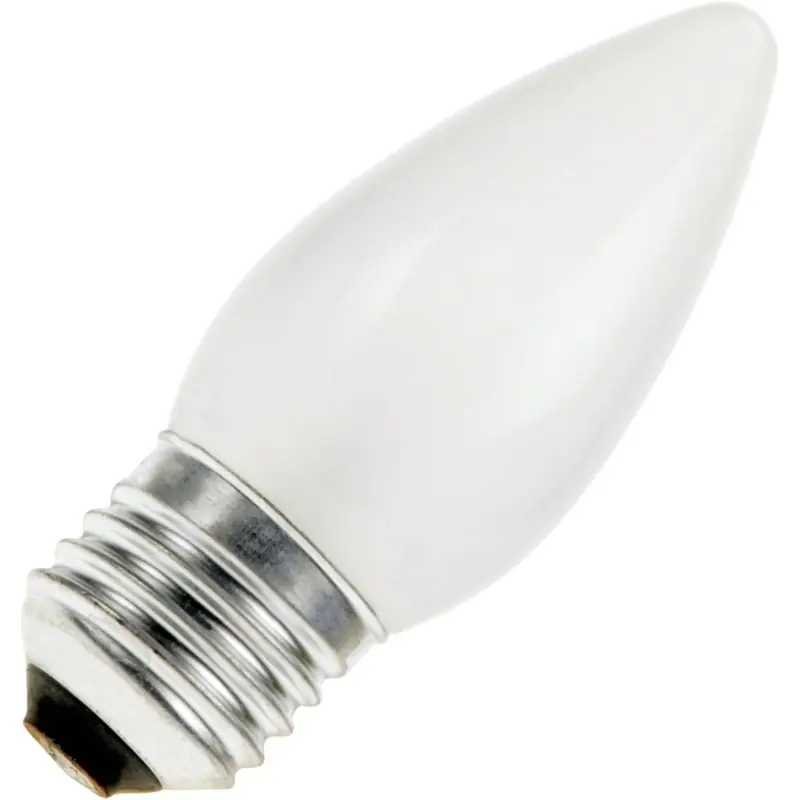 Precio Económico Lámpara incandescente | Casquillo grande E27 | Lámpara vela | Mat | 35mm | 40W