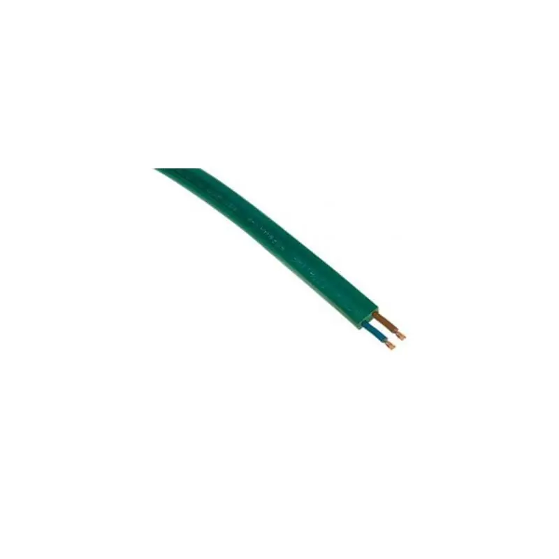 Última Versión Cable de perforación 2 x 1,5 mm neopreno verde por metro