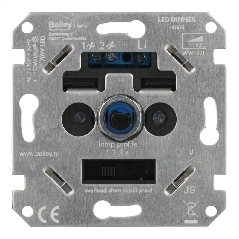 Oferta Especial Bailey Wonderwall | Dimmer de pared LED | 230v Empotrable