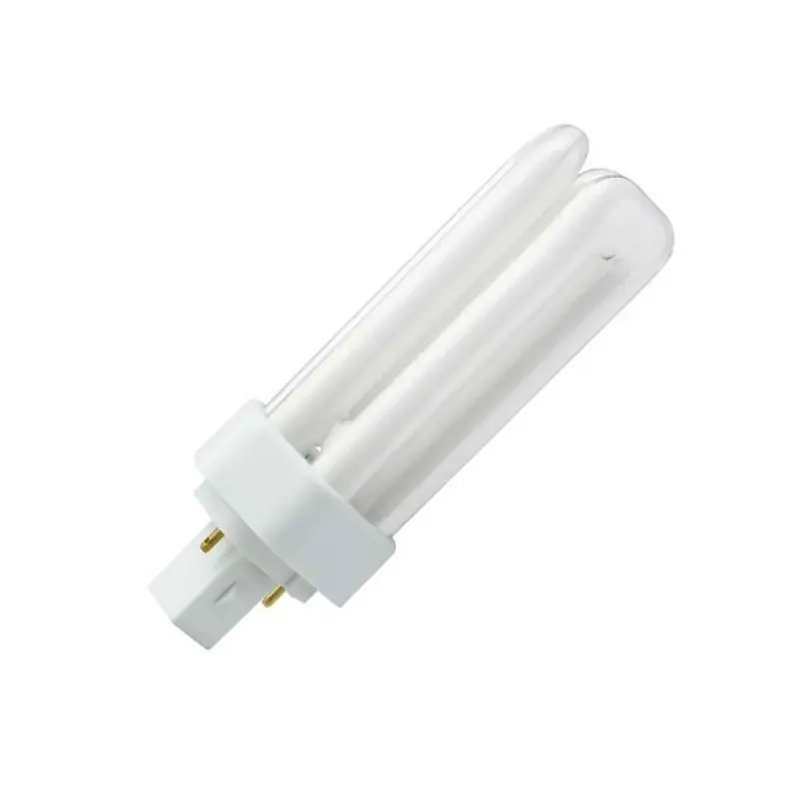 Lámpara PL-T | GX24q-3 | 26W | 830 Blanco cálido | 4 clavijas | Marca propia | sustituye a Dulux T/E Solo Por Tiempo Limitado