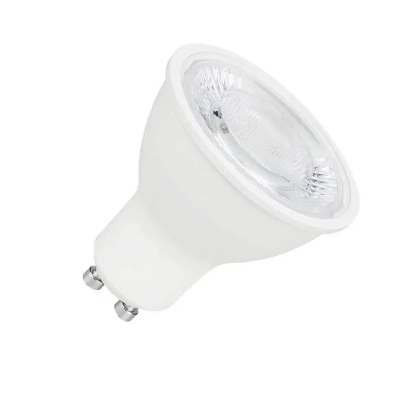 Precio De Fábrica SPL | Bombilla LED | Empalme GU10 | Lámpara Reflectora | Transparente | 6W | Regulable | 830 Blanco Neutro
