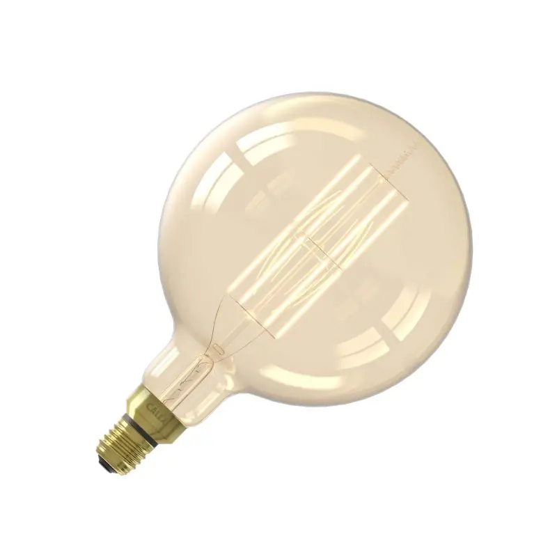Bestseller Calex | Megaglobe High Lumen G200 | Oro | Filamento recto | 10,5W | Conexión E27