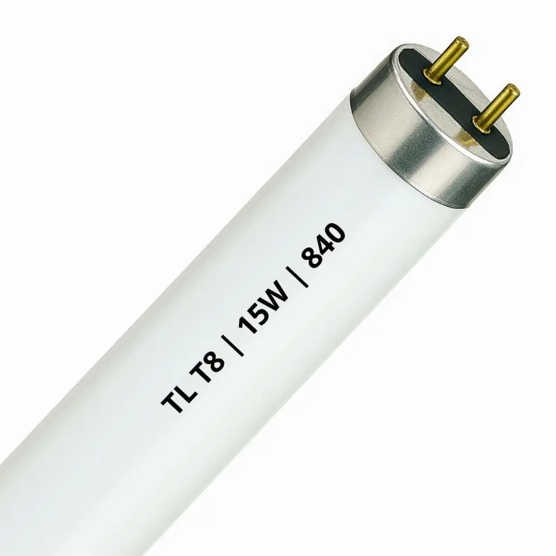 Stock Limitado Fluorescente T8 | 15W | Accesorio G13 | 840 Blanco Frío | 45cm