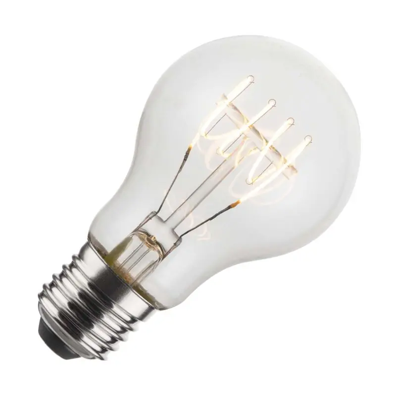 Compra Hoy Lighto | Filamento LED | Accesorio E27 | Transparente | 60mm | 4W