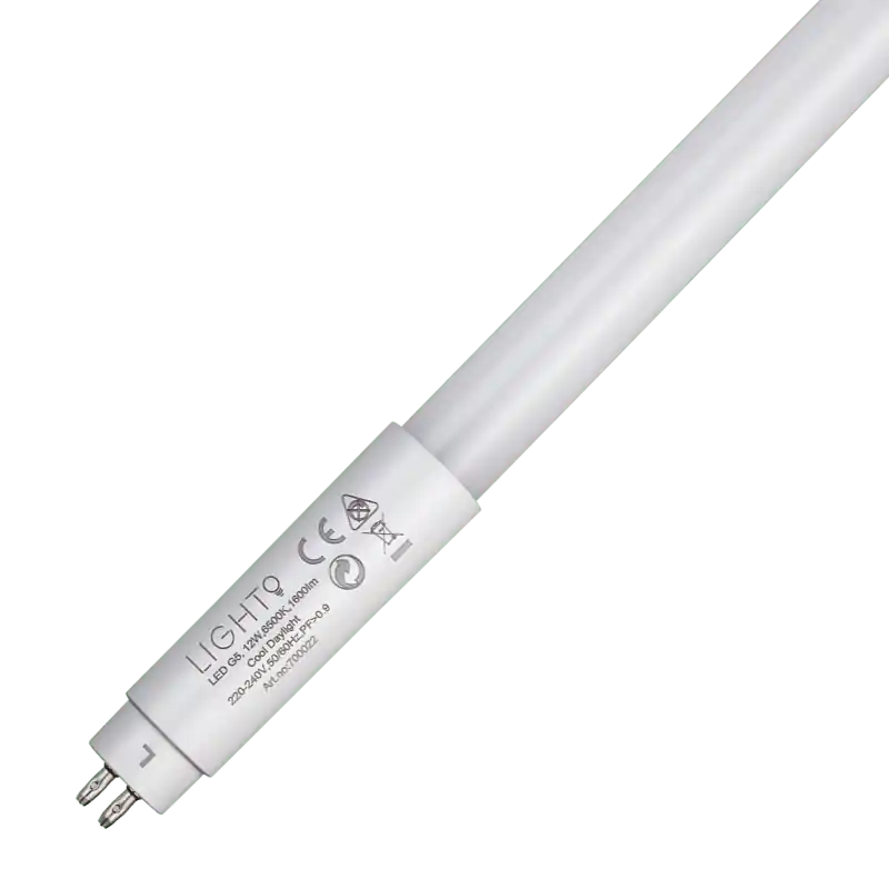 Lighto | Tubo fluorescente LED | T5 | 12W | 160lm/W | 90cm | 865 Daylight | Sustituye a un tubo fluorescente de 21W | HF Económico